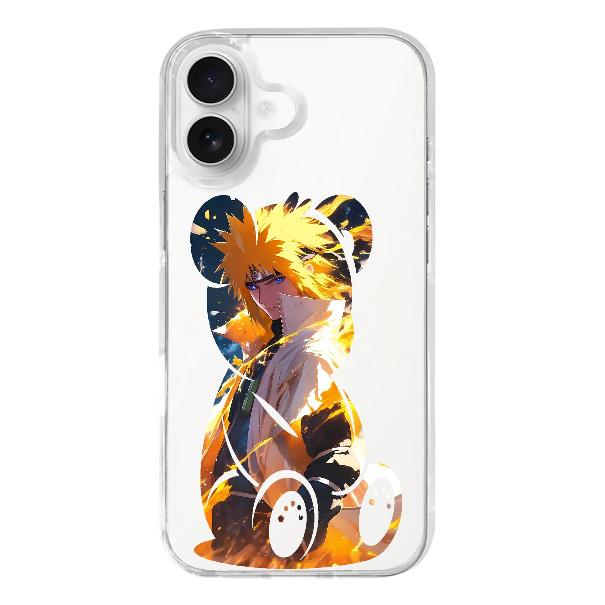 ナルト グッズ 波風 ミナト - iPhone 17シリーズ 透明スマホケース – 薄型・耐衝撃・精密フィット保護カバー